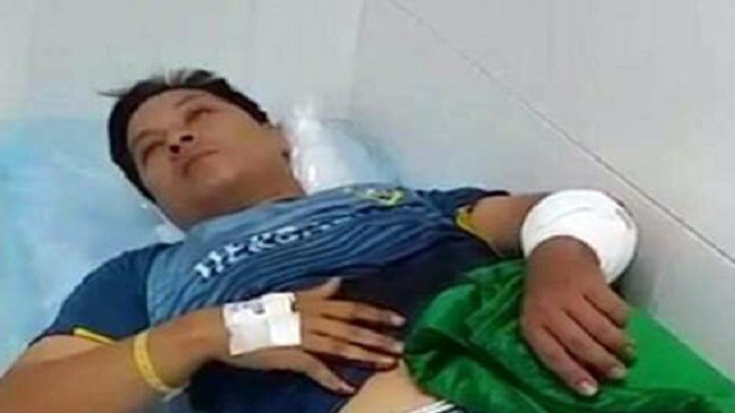 Chủ xe cẩu ôtô ở trạm BOT Cai Lậy chém tài xế bị tạm giữ Ảnh 2