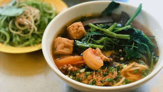 Thưởng thức hương vị đồng quê với món bún riêu, canh bún hấp dẫn tại thiên đường ăn uống Vạn Kiếp Ảnh 2