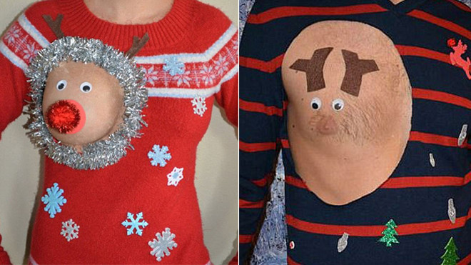 Áo len hoạ tiết Giáng sinh năm nào cũng gây sốt, nhưng chiếc áo bá đạo này sẽ khiến bạn giật mình Ảnh 2