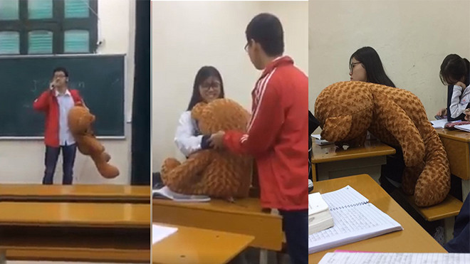 Sự thật chuyện trai Bách Khoa mang gấu đi tỏ tình bị nữ sinh ĐH Mở từ chối phũ phàng Ảnh 2
