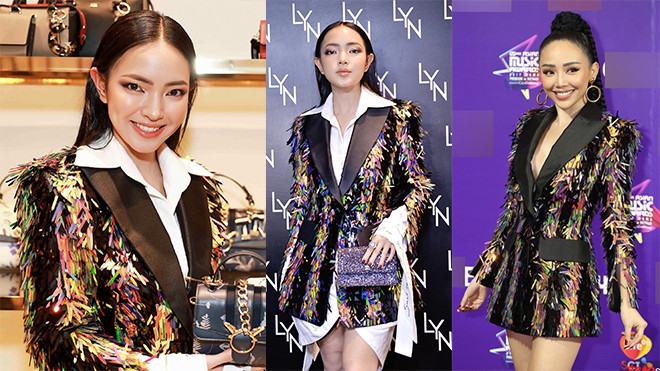 Bất ngờ diện lại áo cũ của Tóc Tiên, Châu Bùi liệu có thắng thế? Ảnh 2