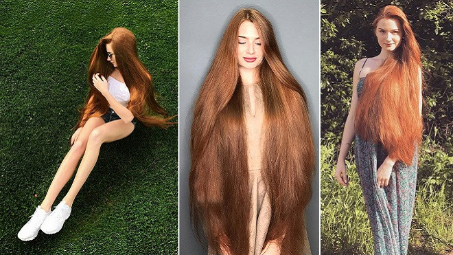 'Lóa mắt' trước mái tóc siêu đẹp của 'nàng Rapunzel ngoài đời thực' Ảnh 2