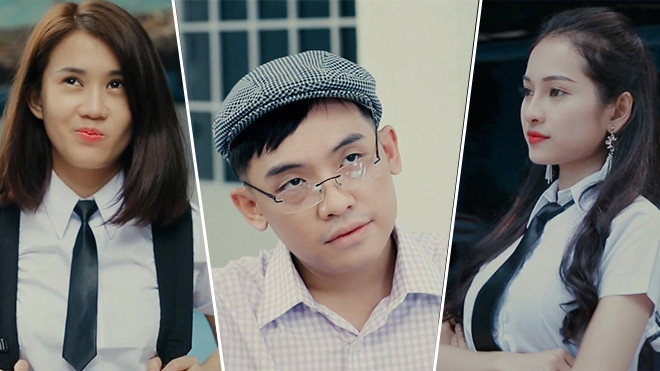 Ngọc Thảo 'cưa sừng' làm học trò, Phở Đặc Biệt 'già' đi 20 tuổi trong sitcom học đường Ảnh 2