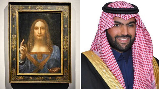 Hoàng tử Ả Rập Saudi mạnh tay chi 450 triệu USD mua bức họa đắt nhất hành tinh là ai? Ảnh 2