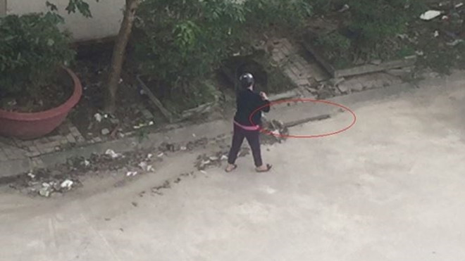 Quét rác xuống cống thoát nước, người phụ nữ bị phạt 1 triệu đồng Ảnh 2