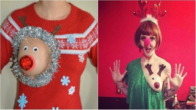 Xu hướng 'trang trí ngực trần' trở thành ‘hot trend’ trong mùa Giáng sinh năm nay Ảnh 2