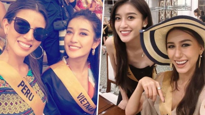Huyền My được dàn Hoa hậu quốc tế chúc mừng sinh nhật dù từng bị chê thiếu thân thiện ở Miss Grand Ảnh 2