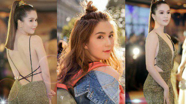 Luôn xuất hiện chỉn chu, nhưng có vẻ lần này Ngọc Trinh lại chọn cách trang điểm mắt, môi chẳng liên quan Ảnh 2