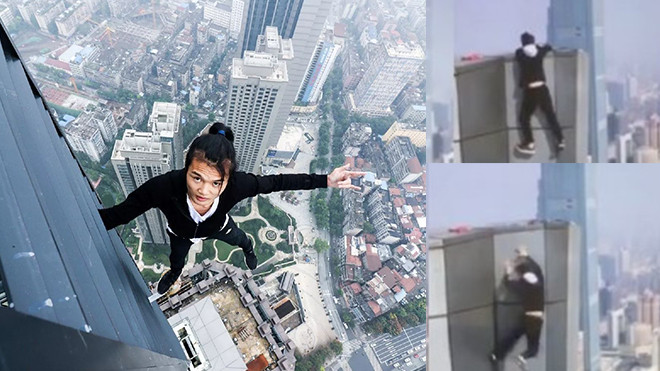 Rùng mình trước đoạn clip diễn viên tự do Trung Quốc 23 tuổi rơi từ tầng 62 và tử vong Ảnh 2