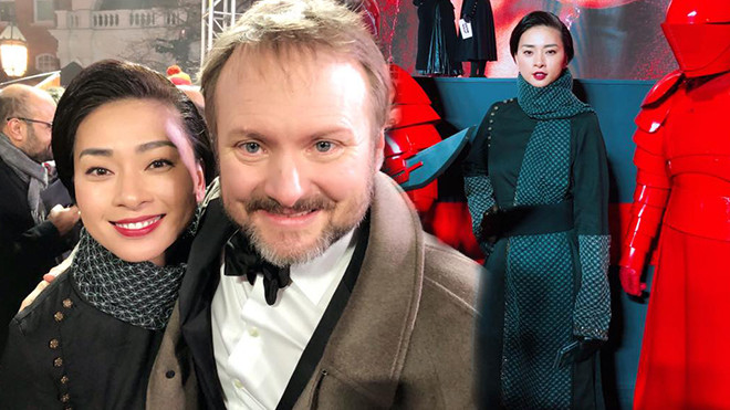 Ngô Thanh Vân xinh đẹp tham dự họp báo 'Star Wars' tại London Ảnh 2