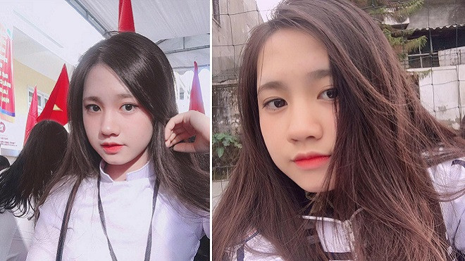 Nữ sinh Nghệ An tiếp tục chứng minh 'mặt tròn chính là chân lý' Ảnh 2