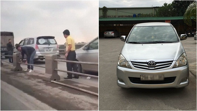 Phạt tiền triệu tài xế tháo dải phân cách cầu Thanh Trì và tước bằng 2 tháng Ảnh 2