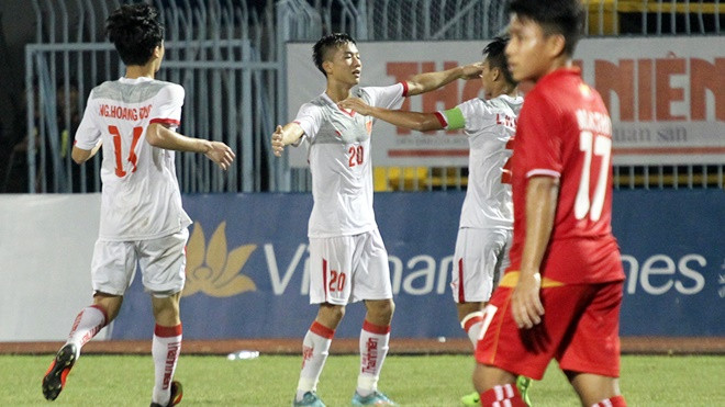 Phòng thủ như 'mơ ngủ', U21 Việt Nam vẫn thắng may mắn U21 Myanmar nhờ sao trẻ SLNA Ảnh 2