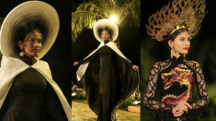 Trương Thị May hóa thân thành 'cụ bà đẹp nhất thế giới' catwalk 'áp đảo' trên sàn diễn Ảnh 2