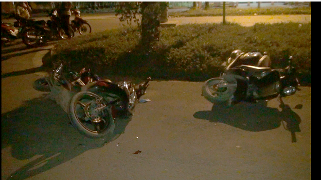 Người phụ nữ mang thai cùng 2 nạn nhân khác nhập viện sau va chạm ở Sài Gòn Ảnh 2