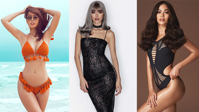 Bất chấp da 'bạch tuyết' là xu hướng, Minh Tú, Mâu Thủy chứng minh da nâu bóng mới gợi cảm Ảnh 2