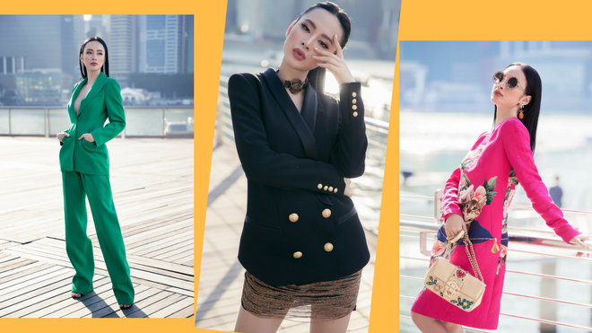 Bắt nhịp xu hướng hot cuối năm 2017, Angela Phương Trinh diện suits không nội y dạo phố Ảnh 2