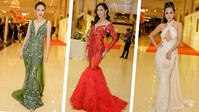 Nguyễn Thị Loan diện đầm đỏ rực, Nam Thư khoe vòng 1 bốc lửa 'lấn át' dàn sao ở sự kiện Ảnh 2