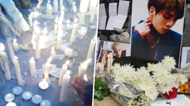 Fan thế giới thắp nến, thả bóng khắp nơi đêm cuối tiễn đưa Jonghyun (SHINee) Ảnh 2