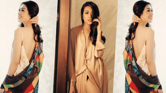 Lệ Hằng diện váy ngủ không nội y chụp ảnh gợi cảm trước Giáng sinh Ảnh 2