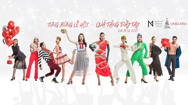 Dàn mẫu Nomad Management quậy tưng bừng trong bộ ảnh chào đón Giáng Sinh 2017 Ảnh 2