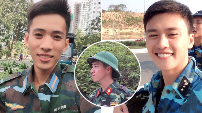 Ai nói sinh viên trường Quân đội không đẹp là chưa gặp 3 chàng lính cực kỳ điển trai này rồi! Ảnh 2