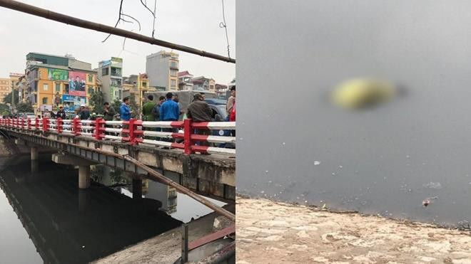 Bàng hoàng phát hiện thi thể nam giới tử vong dưới sông Tô Lịch Ảnh 2