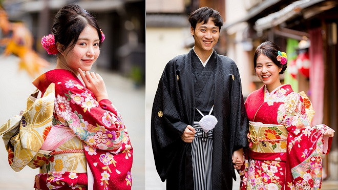 Thừa nhận hẹn hò, Mẫn Tiên liền tung bộ ảnh kimono cực đẹp với bạn trai Ảnh 2