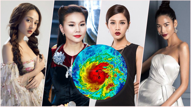 Sao Việt liên tục cập nhật tình hình 'siêu bão' Tembin, cầu bình an cho miền Nam Ảnh 2