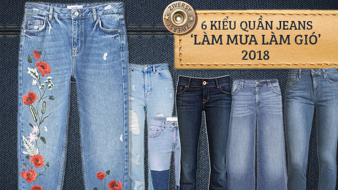 Tạm quên jeans basic đi, đây mới là 6 kiểu quần jeans ‘làm mưa làm gió’ 2018 Ảnh 2