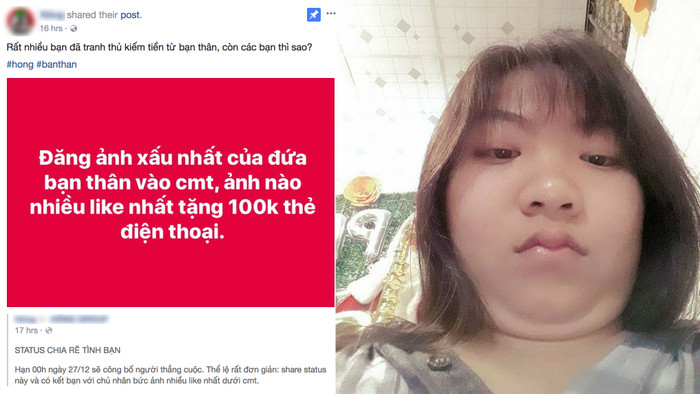 Lại thêm 1 cuộc thi 'chia rẽ' tình bạn: Đăng ảnh 'dìm hàng' bạn thân, nhận ngay 100k! Ảnh 2