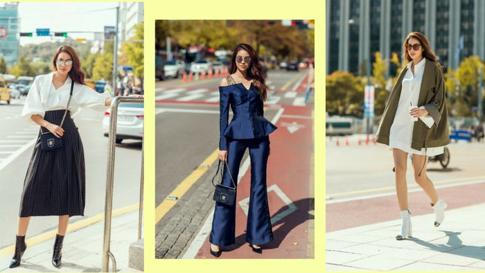 Mặc kệ cái lạnh cuối năm, Phạm Hương vẫn tự tin khoe gout thời trang thanh lịch tại Seoul Ảnh 2