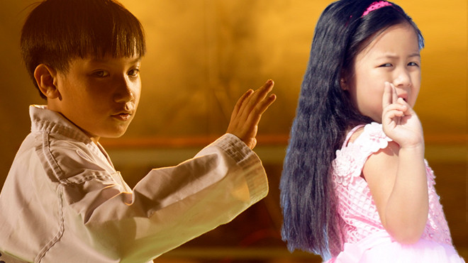 Gia Bảo và Ngân Chi - Hai 'ẩn số' nhí của phim điện ảnh đề tài gia đình 'Ở đây có nắng' Ảnh 2