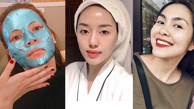 Để có làn da căng bóng không tỳ vết, Hồ Ngọc Hà đắp mặt nạ trên cả máy bay Ảnh 2