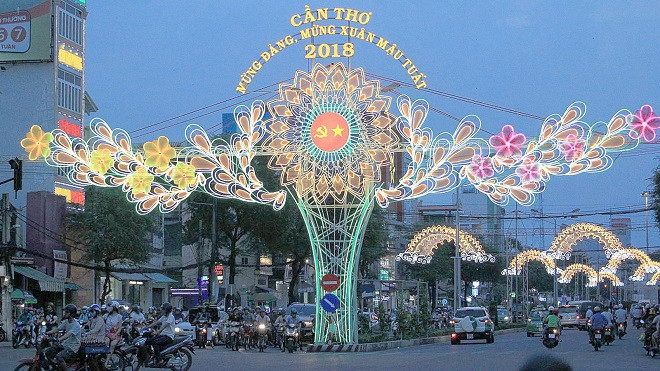 Hình ảnh đường đèn nghệ thuật ở Cần Thơ có ý nghĩa như thế nào? Ảnh 2