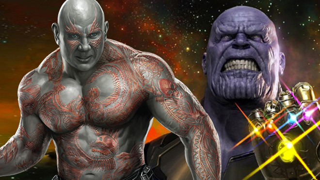 Một đoạn phim 'Avengers 3' đã bị 'leak' lên mạng, tiết lộ trận đấu tay đôi giữa Drax và Thanos Ảnh 2