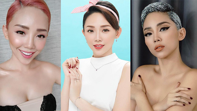 Quả không hổ danh là Tóc Tiên, chỉ trong năm 2017 đã biến hoá hơn 'nghỉn lẻ một' kiểu tóc Ảnh 2