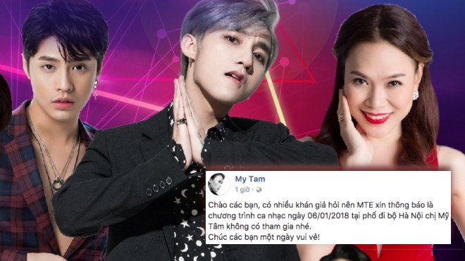 Xôn xao thông tin Mỹ Tâm bất chấp huỷ show vì Sơn Tùng là nhân vật trung tâm của poster? Ảnh 2