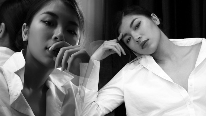 Đồng Ánh Quỳnh táo bạo phanh ngực, hờ hững khoe vòng một không thể gợi cảm hơn Ảnh 2