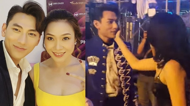 Khoảnh khắc đẹp: Mỹ Tâm nựng má Isaac trong hậu trường show diễn cuối năm Ảnh 2