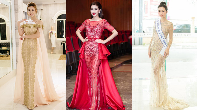 Đây chính là hoa hậu say mê đầm xuyên thấu nhất Vbiz, diện quanh năm không biết chán! Ảnh 2