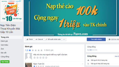 Cảnh báo website giả mạo nạp thẻ cào nhân mười lần giá trị tại Việt Nam Ảnh 2