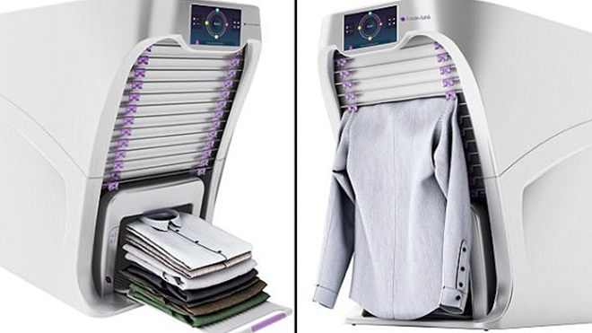 Đã có máy gấp quần áo dành cho 'hội lười', chỉ 4 phút là xong xuôi đâu vào đấy Ảnh 2