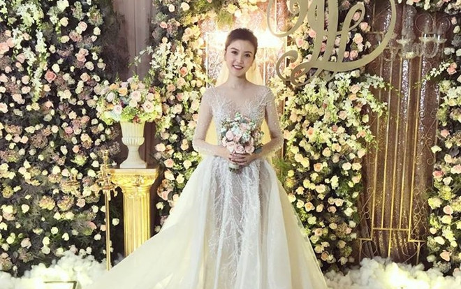 Ngọc Duyên rạng rỡ trong đám cưới bí mật với chồng đại gia Ảnh 2