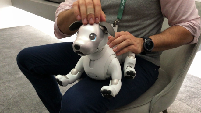 Sony giới thiệu robot cún con siêu đáng yêu, biết sủa và vẫy đuôi khi nghe chủ gọi Ảnh 2
