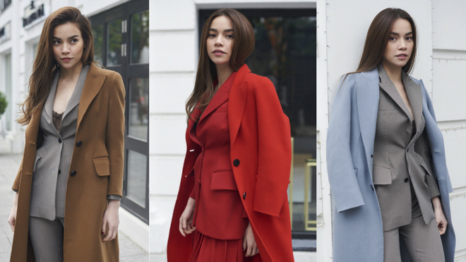 Hà Nội rét 10 độ, Hà Hồ diện 3 áo khoác ngàn đô tự tin thả dáng Ảnh 2