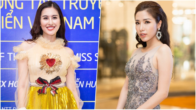 Á hậu Khánh Phương đẹp không tỳ vết, Hà Lade lần đầu xuất hiện sau sự cố nhầm danh ngôn Ảnh 2