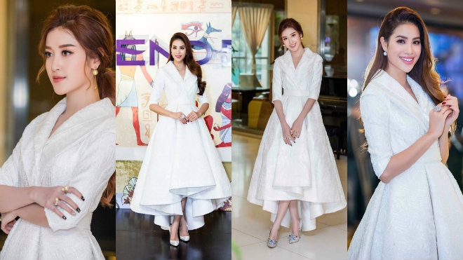 Huyền My đẹp bất-phân-thắng-bại khi lần đầu đụng hàng với 'Hoa hậu quốc dân' Phạm Hương Ảnh 2