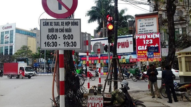 Hà Nội cấm Uber, Grab theo giờ ở 13 tuyến phố Ảnh 2
