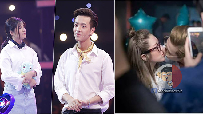 Hình ảnh khóa môi say đắm cô gái lạ của hotboy 'Vì yêu mà đến' gây tranh cãi trong cộng đồng mạng Ảnh 2